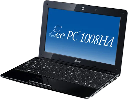 Замена экрана Asus Eee PC 1008