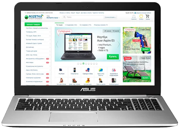 Замена экрана Asus K501LX
