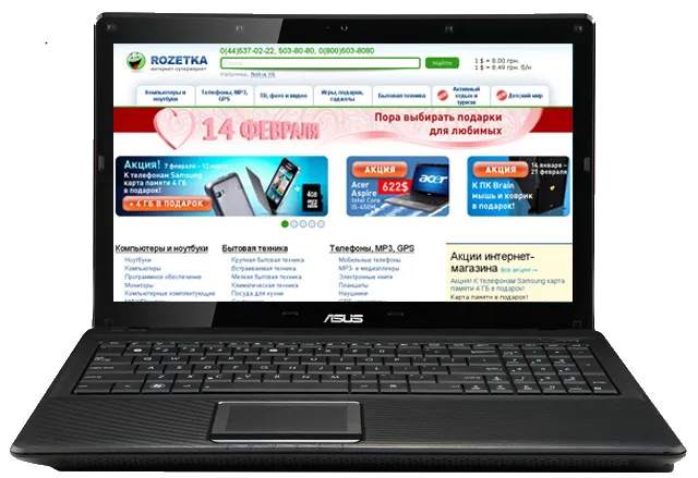 Замена экрана Asus X52