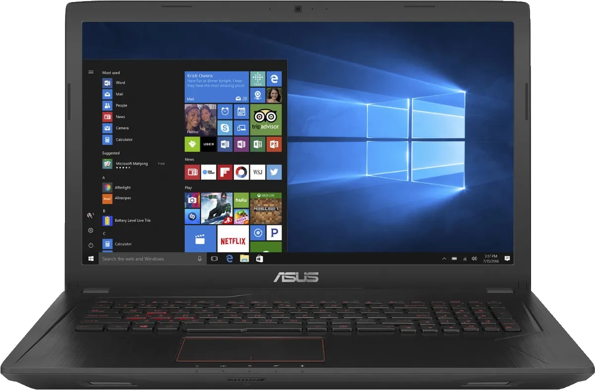 Замена экрана Asus FX753VE