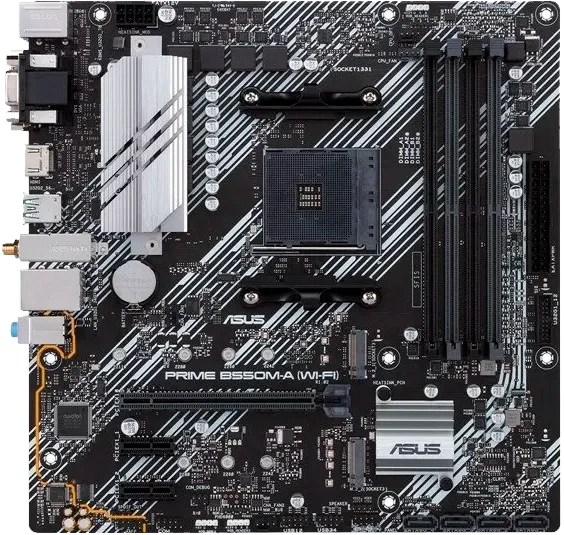 Ремонт материнской платы Asus Prime B550M-A WI-FI
