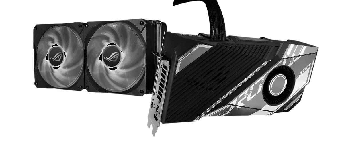 Замена разъёма Asus ROG-STRIX-LC-RTX3080TI-12G-GAMING